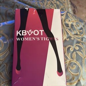 KBVOT Women’s Tights.  Fleece Lined  Fake V Translucent